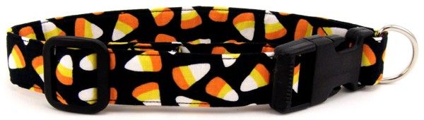 Candy Corn Dog Collar (Option: Small)