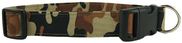 Desert Camo Dog Collar (Option: Small)