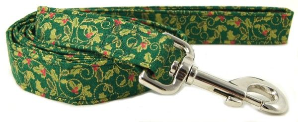 Golden Holly Dog Leash (Option: Large)