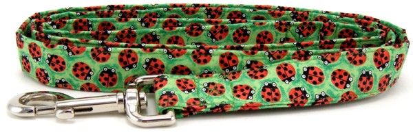 Lady Bugs Dog Leash (Option: Small)