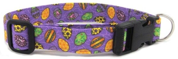 Tossed Easter Eggs Dog Collar (Option: Small)